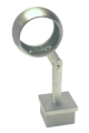 Rohrtr�ger bew. mit Ring (42,4 mm), f�r Pfosten 40/40/2,0 mm